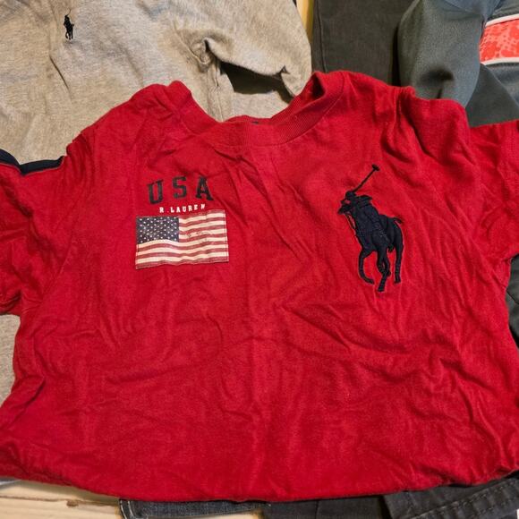 Boys size 6 bundle Nike jacket 2 polo shirts 2 pair jeans excellent condition - Picture 4 of 16